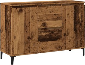 vidaXL antik fa színű szerelt fa tálalószekrény 102 x 35 x 70 cm