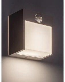 Rabalux 7479-LED kültéri fali lámpa mozgásérzékelővel BALIMO LED/12W/230V IP44