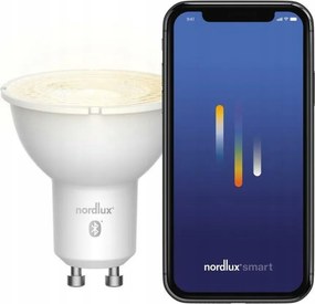 Nordlux Smart GU10 okos Led izzó 2700K 380lm, szabályozható fényerővel, 4,7W