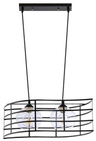 Csillár zsinóron 2xE27/60W/230V