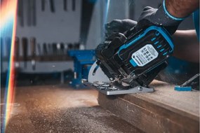 Högert HT2E235-0CS körfűrész, 165mm, 18V, dobozban