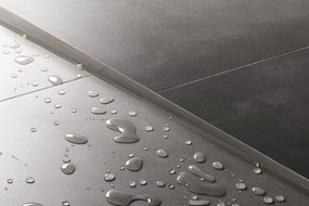 Lejtéskialakító szegély épített zuhanyhoz 140cm Brush nickel