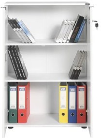 Szekrény 109x72 cm fehér