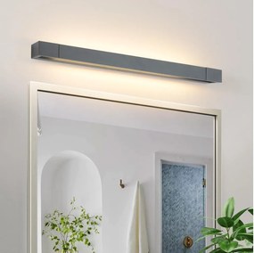 Brilagi - AQUA LINE LED fürdőszobai tükörvilágítás, 18W/230V, 60 cm, IP44, antracit