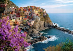 Fotótapéta Város Óceán Virágok Hálószoba Nappali Tapéta Flizelina 200x140