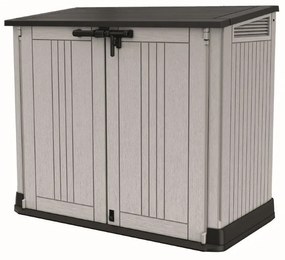 Keter STORE-IT-OUT MIDI Prime Upgrade kerti doboz bézs / barna