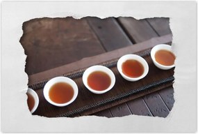 Poszterek 120x80 Tea japán módra