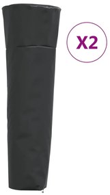 2 db 420D oxford-szövet piramis alakú fűtőhuzat 86x47x241 cm