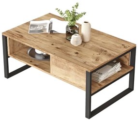 Kávésasztal 44,4x100 cm fenyő atlantic