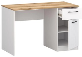 PC asztal Vejares (fehér + evoke tölgy) . 1116993