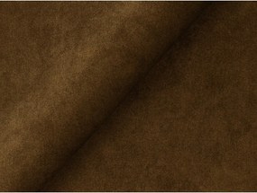 Mustársárga bársony kanapé 180 cm Aloha – Makamii