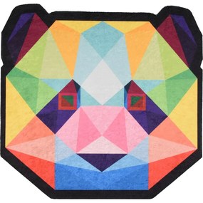 Mosható gyerek szőnyeg ø100 cm Rainbow Panda – Vitaus