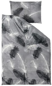 Mikroplüss ágyneműhuzat VELSOFT szürke Ágyneműhuzat mérete: 70 x 90 cm | 140 x 200 cm