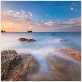 Poszterek 140x140 Naplemente Tenger Égbolt