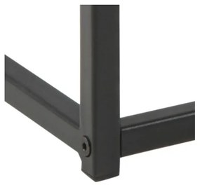 SARON dohányzóasztal tölgy/fekete