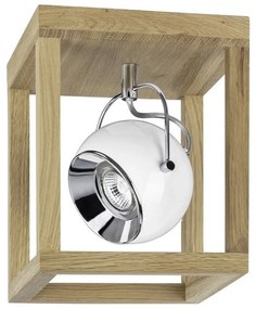 Spot-Light 5222174 - LED Mennyezeti lámpa ROY 1xGU10/5W/230V matt tölgy