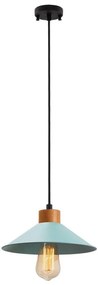 MANAVGAT kábeles függőlámpa 1xE27/40W/230V kék/barna