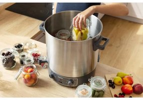 Sencor - Befőzőedény 27 l 1800W/230V rozsdamentes acél/szürke