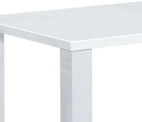 Étkezőasztal 160 x 90 cm, fehér