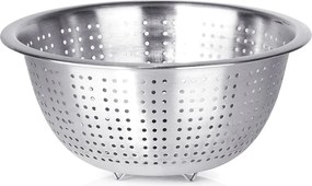 Konyhai Szűrőasztal acél gyümölcs-zöldség leszűrő szűrő 24 cm
