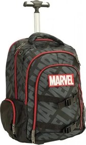 Marvel Black gurulós iskolatáska, táska 46 cm