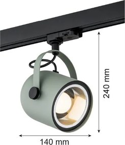 Argon NET 4310 Sínreflektor 1x15W/E27 IP20