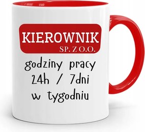 Piros Bögre Vezetőnek Kft. Vezetőnek, fényképes nyomattal