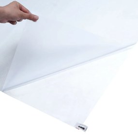 matt szürke PVC statikus ablakfólia 60 x 2000 cm