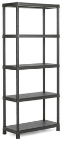 KIS-KETER Polc TRIBAC, 5 polc, 80/40 cm