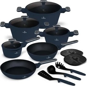 BerlingerHaus 15 részes edénykészlet Deep Sea Collection(BH/8382)