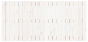 fehér tömör fenyőfa fali fejtámla 127,5 x 3 x 60 cm