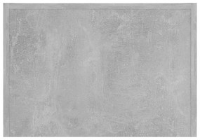 betonszürke szerelt fa dohányzóasztal 50 x 50 x 35 cm