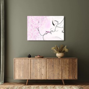 Kép - csók (90x60 cm)