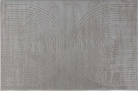 vidaXL Területszőnyegek HUARTE Szürke 170 x 120 cm Poliészter