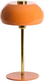 Narancssárga asztali lámpa fém búrával (magasság 40 cm) Surin – Light &amp; Living
