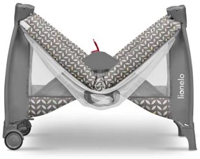 Lionelo - Utazó kiságy SVEN PLUS szürke