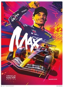 Művészeti nyomat Max Verstappen 2023