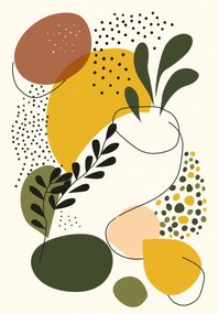 Poszter 68x98cm Botanikai impressziók