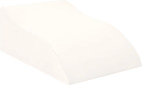 vidaXL Lábpárna Fehér 68 x 41 x 24 cm PU hab