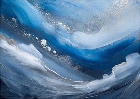 Üveg kép - Az óceán elvonása (70x50 cm)