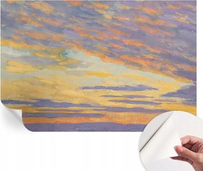 DekoratĂv öntapadĂłs fotĂłtapĂ©ta irodĂĄba Pasztell Ă©gbolt 104x70 cm