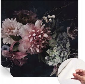 Prémium fali öntapadós fotótapéta Virágos kompozíció 250x250 cm