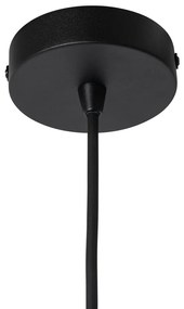 Design lógólámpa fekete opállal - Angela