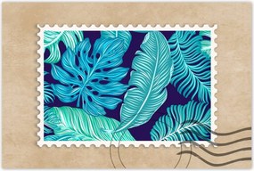 Poszter 60x40 Levelek Monstery Trópusok