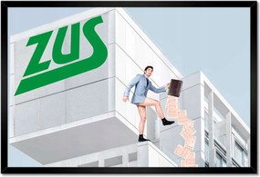 Poszterek keretben 60x40 Vállalkozó vs. Tbsz