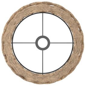 barna fonott lámpaernyő Ø38 x 23 cm