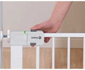 Safety 1st - AUTO CLOSE biztonsági ajtórács, fehér