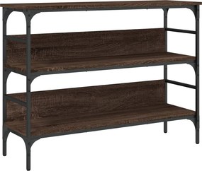 vidaXL barna tölgyszínű szerelt fa tálalóasztal 100 x 32 x 75 cm