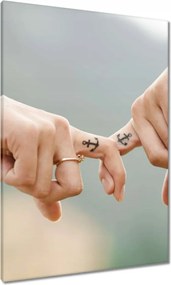 Vászonkép 70x100 Lehorgonyzott szerelem