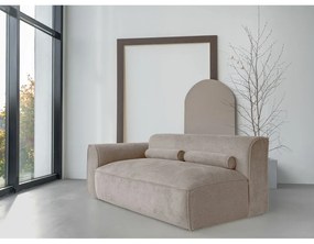 Bézs kanapé modul (bal oldali) Flex Felix – Miuform